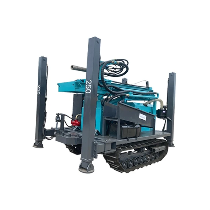 crawler water well drilling rig