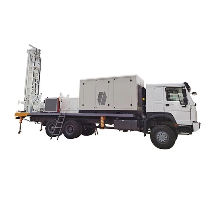 truck mounted water well drilling rig