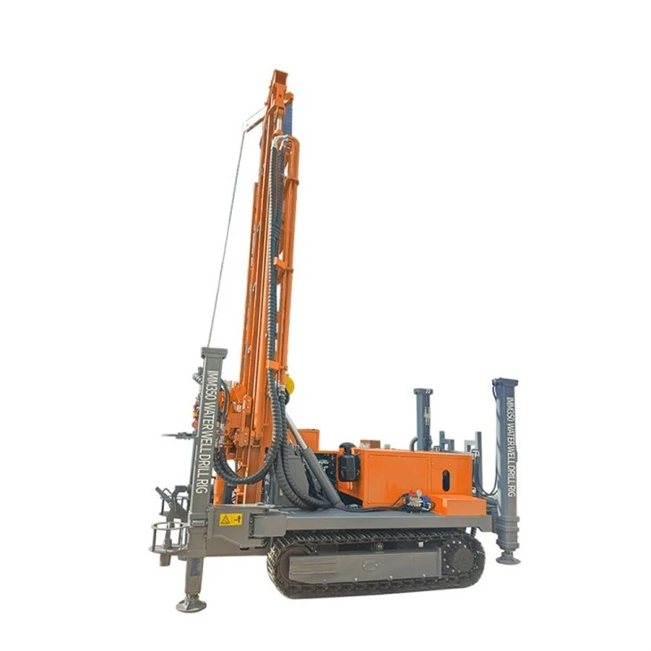 350m Crawler Type Hydraulic Water Well Drilling Rig