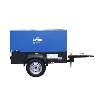050-7 liutech air compressor175 psi diesel 7 har air compressorマシンマシン